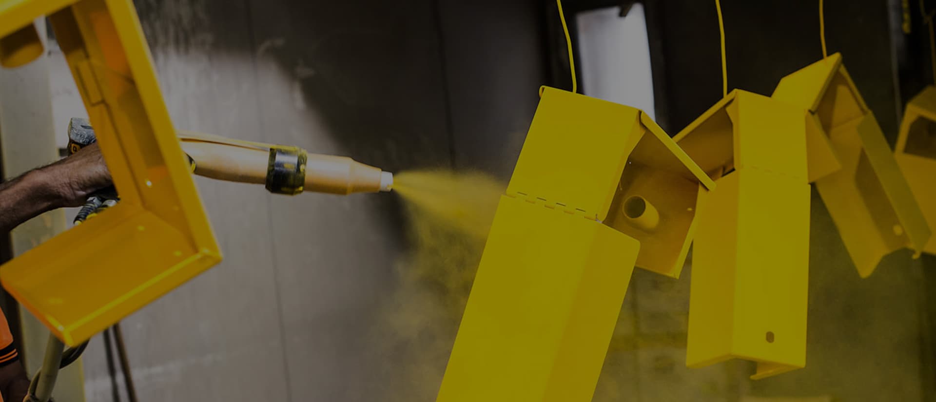 Powder coating services for metal furniture